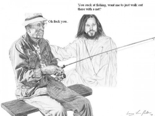 Jesus is a Fisherman
