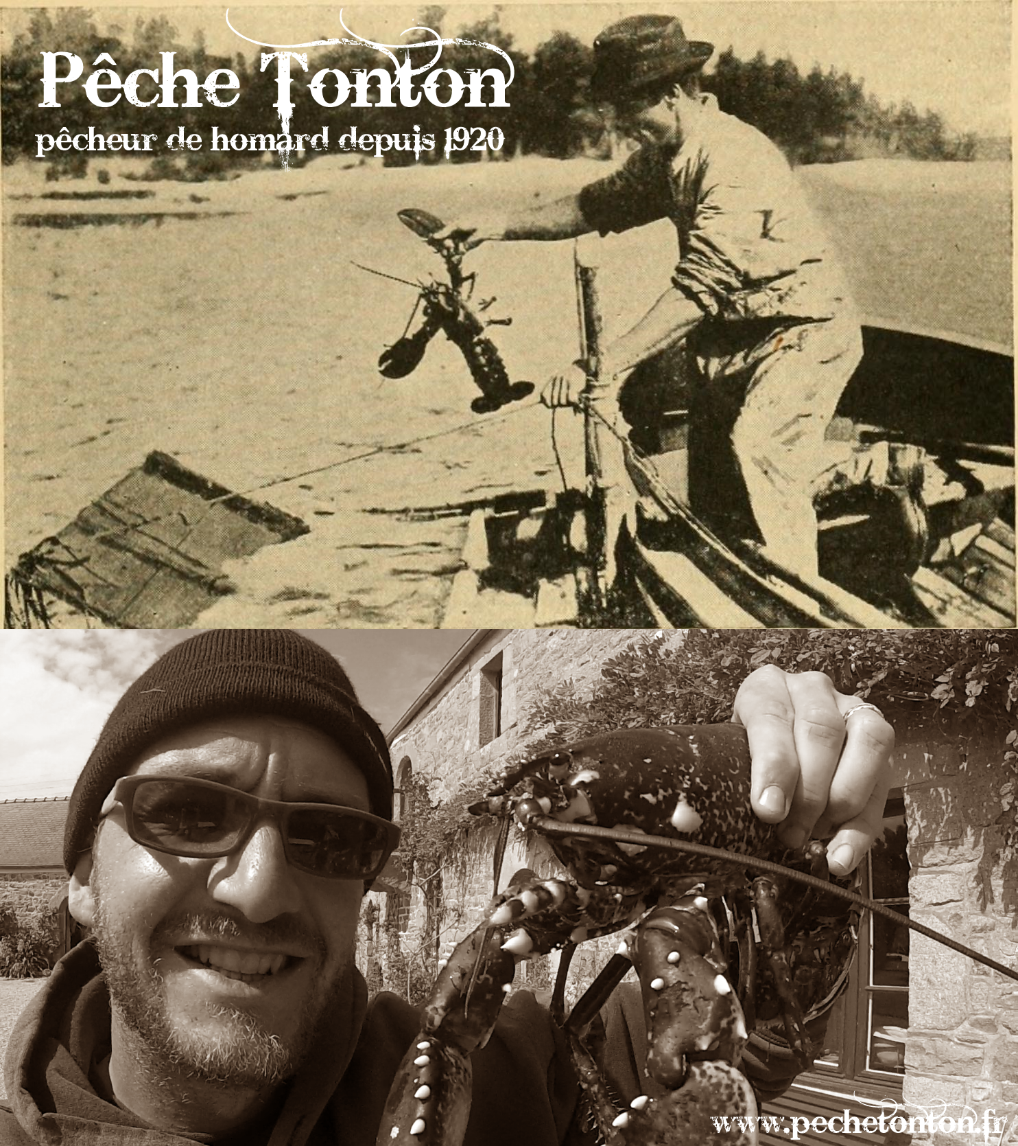 Vintage Pêche Tonton
