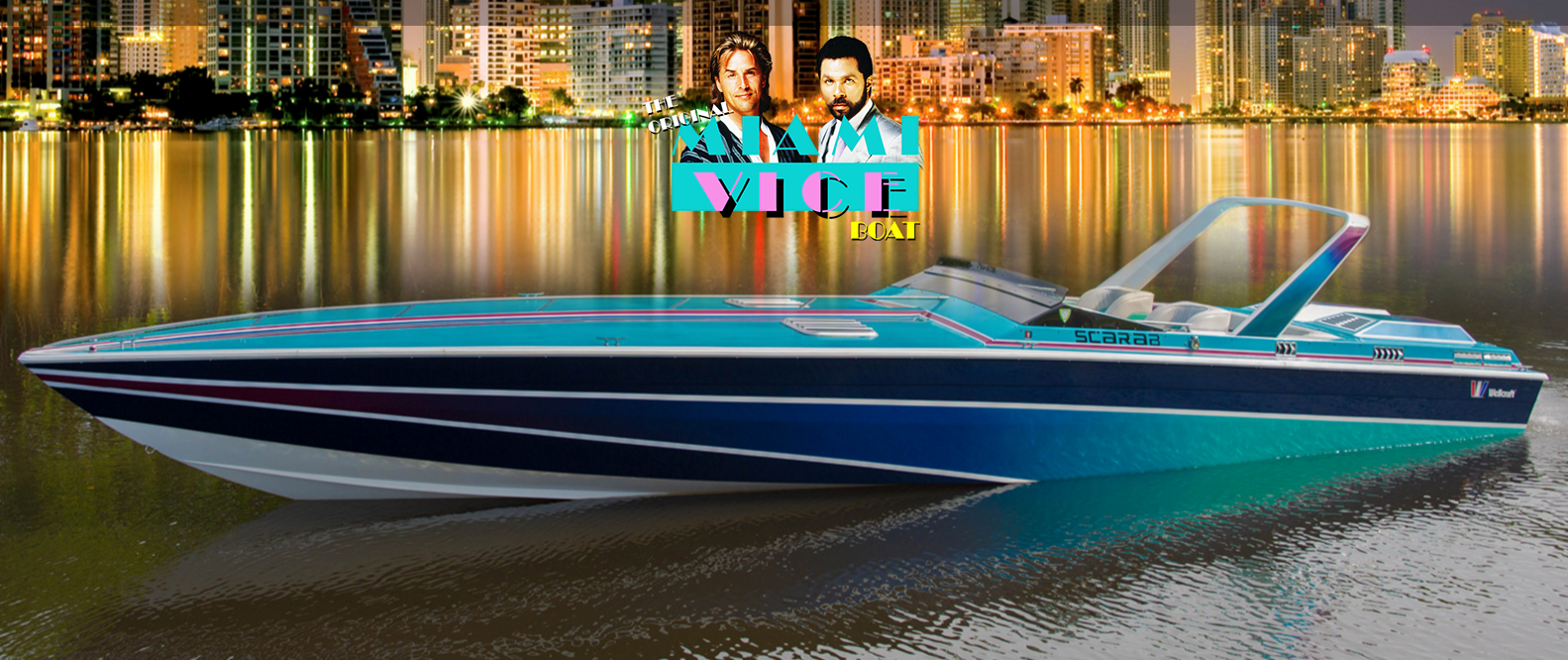 Miami Vice Boat